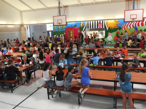 A Splash of Color Encourages Healthy Choices at Ferris Spanger Elementary School