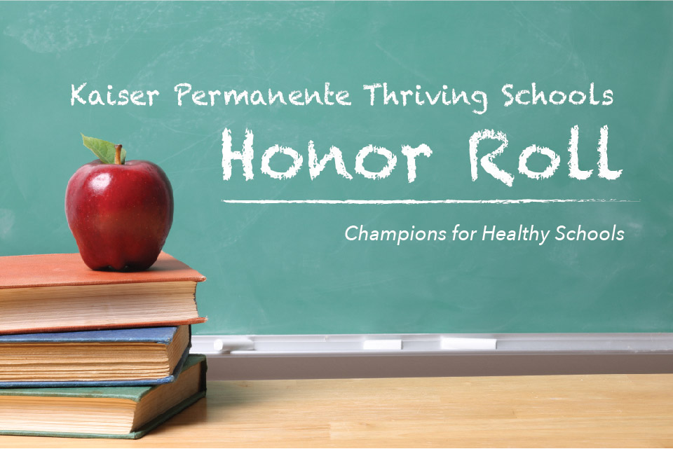 Thriving Schools Honor Roll 2017